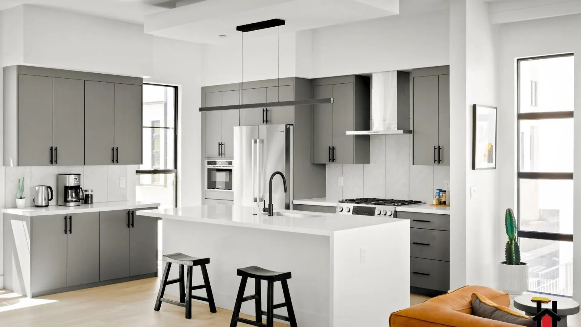 Townhome, Private Roof Terrace, Office, Garage 스코 츠 데일 펜션